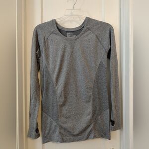 Zella Heathered Gray Performance Top